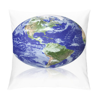 Personality  Earth Globe Pillow Covers