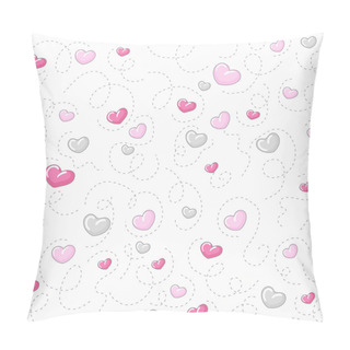 Personality  Cute Hearts Pattern Pillow Covers