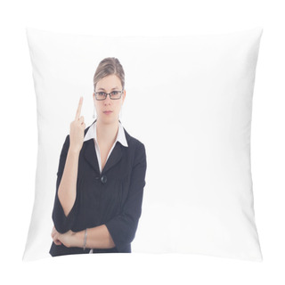 Personality  Angry Woman Gesture Pillow Covers