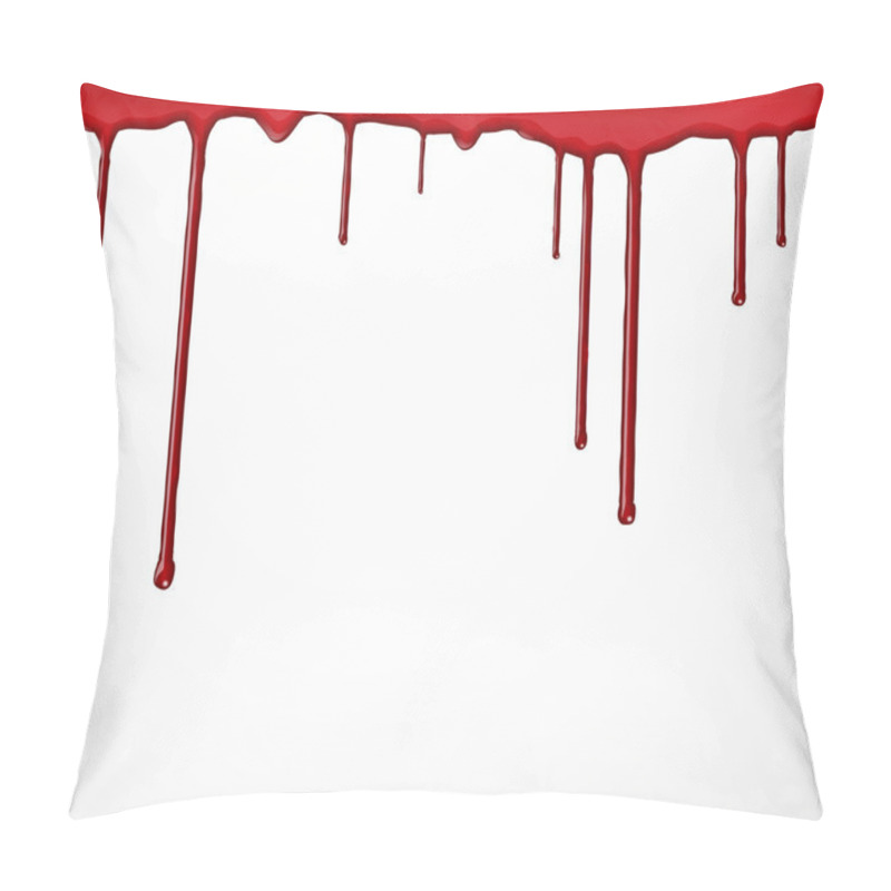 Personality  Background With Blood Pillow Covers