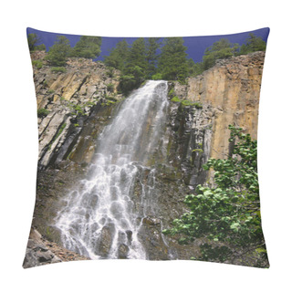 Personality  Palisades Falls At Gallatin National Forest Pillow Covers