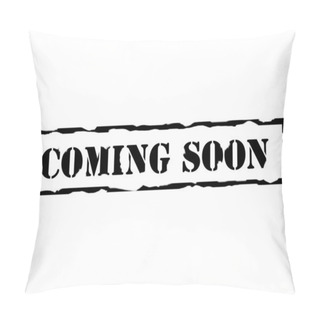 Personality  Seal Coming Soon Pillow Covers
