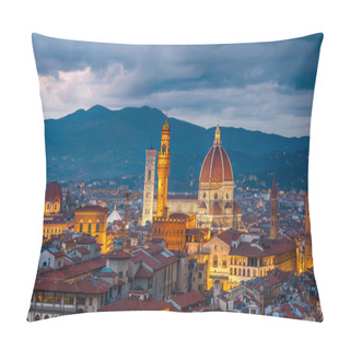 Personality  Duomo Cathedral In Florence Pillow Covers