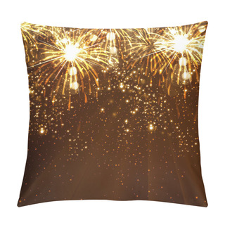 Personality  New Year Celebration Background Pillow Covers