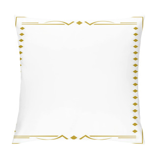 Personality  Square Border Pillow Covers