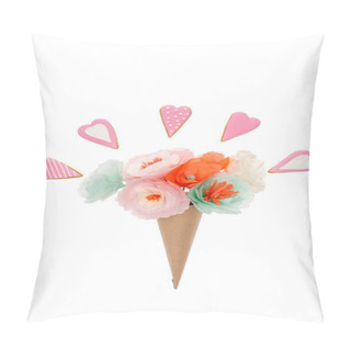 Personality  Handmade Flowers And Cookies Pillow Covers