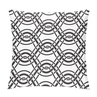 Personality  Abstract Wavy Lines, Seamless Pattern Pillow Covers