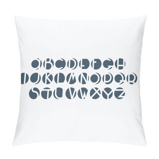Personality  Negative Space Font Pillow Covers