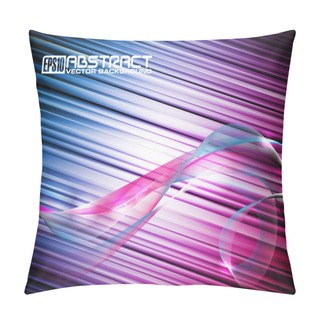 Personality  Abstract Vector Shiny Background Design. EPS 10 Illustration. Pillow Covers