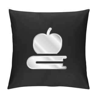 Personality  Book Silver Plated Metallic Icon Pillow Covers