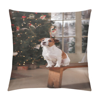 Personality  Dog Breed Jack Russell Terrier Holiday, Christmas Pillow Covers