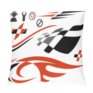 Personality  Speed Icons Pillow Covers