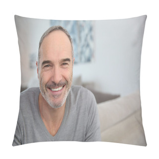 Personality  Handsome Mature Man Pillow Covers