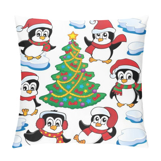 Personality  Cute Penguins Collection 4 Pillow Covers