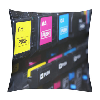 Personality  Digital Printing Press Pillow Covers