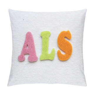 Personality  ALS (Amyotrophic Lateral Sclerosis) Medical Concept Pillow Covers