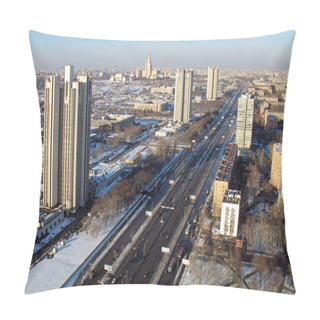 Personality  City In The Winter Pillow Covers