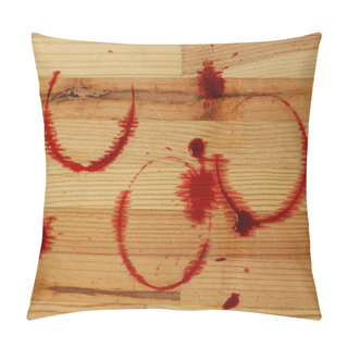 Personality  Red Wine Stains  Pillow Covers