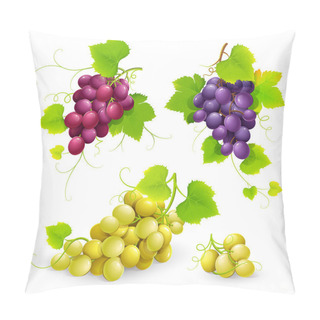 Personality  Bunches Of Grapes Pillow Covers