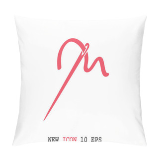 Personality  Needle Web Icon Pillow Covers