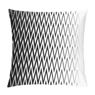 Personality  Abstract Zigzag Lines Pattern. Pillow Covers