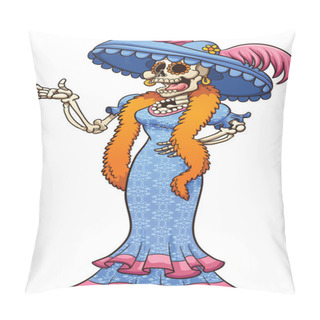 Personality  Mexican Death Catrina Pillow Covers