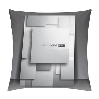 Personality  Square Blank Flyer Template Pillow Covers
