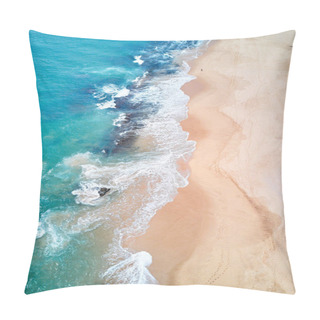Personality  Aerial View Of The South Coast Of The Island Of Sri Lanka Pillow Covers