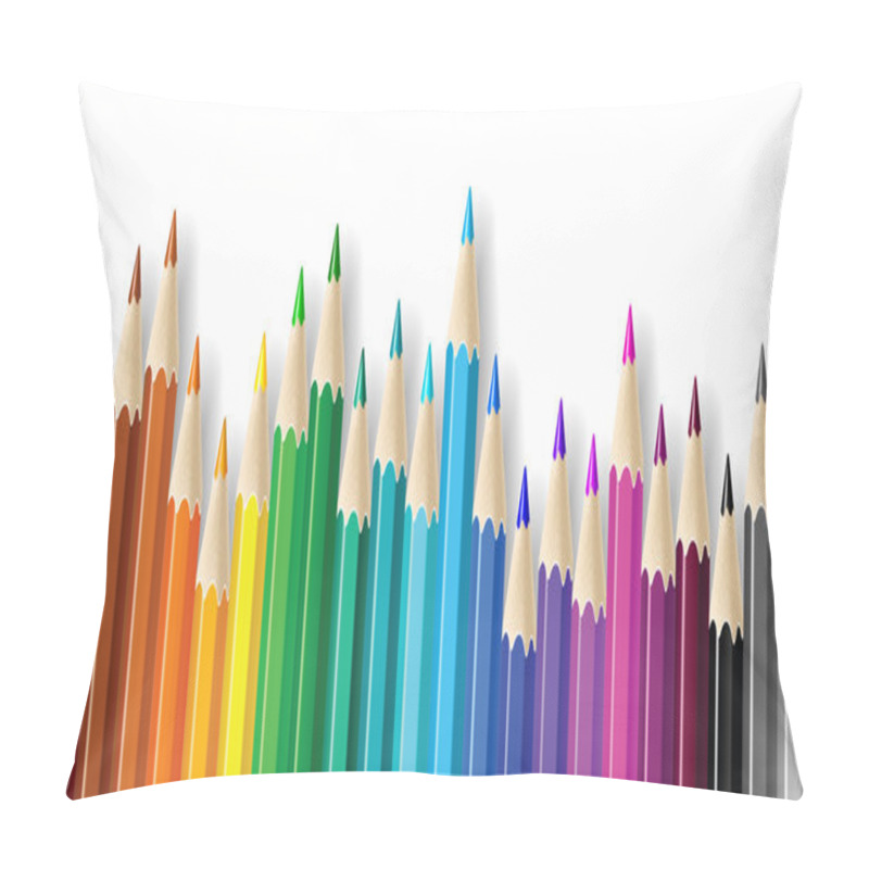 Personality  Pencils. pillow covers