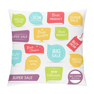 Personality  Set Of Sale Banners Design Pillow Covers