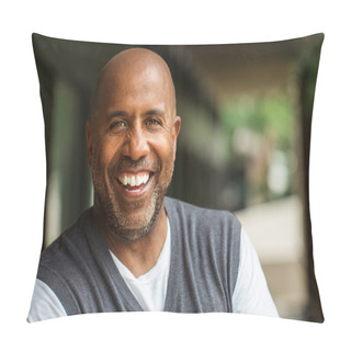 Personality  Mature African American Man Pillow Covers