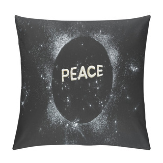 Personality  Word Peace From Cookies  Pillow Covers
