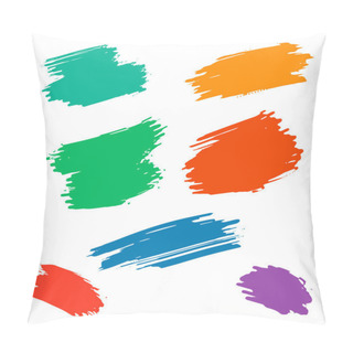 Personality  Vector Brush Stroke Pillow Covers