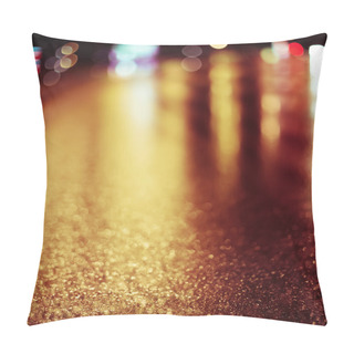 Personality  Blurry Urban Background Pillow Covers
