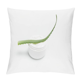Personality   Aloe Vera Plant And Natural Cream Pillow Covers