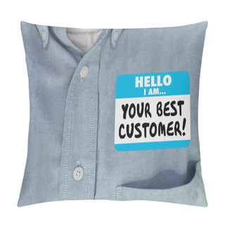 Personality  Sticker With Inscription On Shirt Pillow Covers