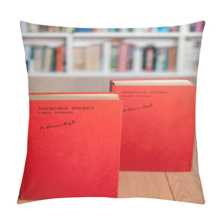 Personality  Aged Copies Of Sherlock Holmes Stories Pillow Covers