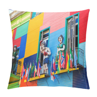 Personality  Colors And Statues Pillow Covers