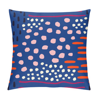 Personality  Pattern With Hand Drawn Ink Elements  Pillow Covers