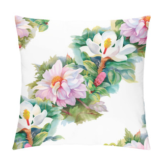 Personality  Beautiful Garden Flowers Pattern Pillow Covers