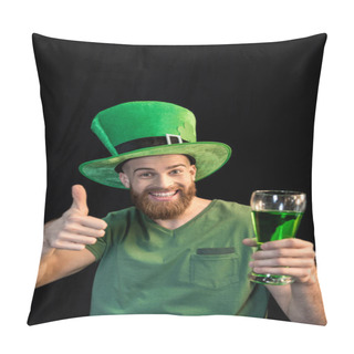 Personality  Man Celebrating St.Patrick's Day Pillow Covers