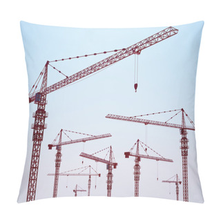 Personality  Tower Cranes Pillow Covers