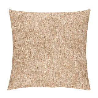 Personality  Recycle Brown Kraft Paper Extra Coarse Mottled Grunge Texture Pillow Covers