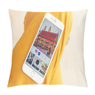 Personality  Prisma App On IPhone 6S Pillow Covers