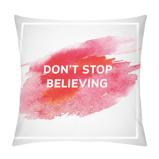 Personality  Motivation Square Poster Pillow Covers