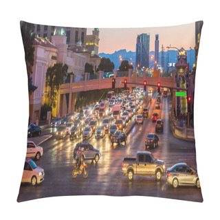 Personality  Street Traffic In New York  Pillow Covers