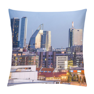 Personality  Tallinn, Estonia Modern SKyline Pillow Covers