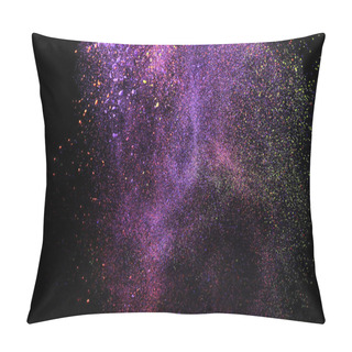 Personality  Splash Of Paint On  Background Pillow Covers