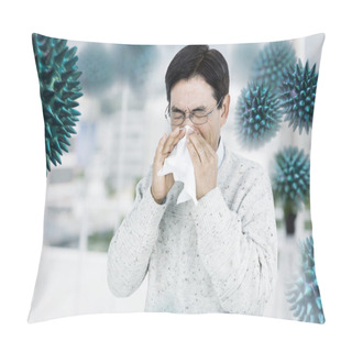 Personality  Man Using A Tissue Pillow Covers