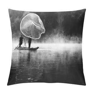 Personality  Net Fishing Pillow Covers